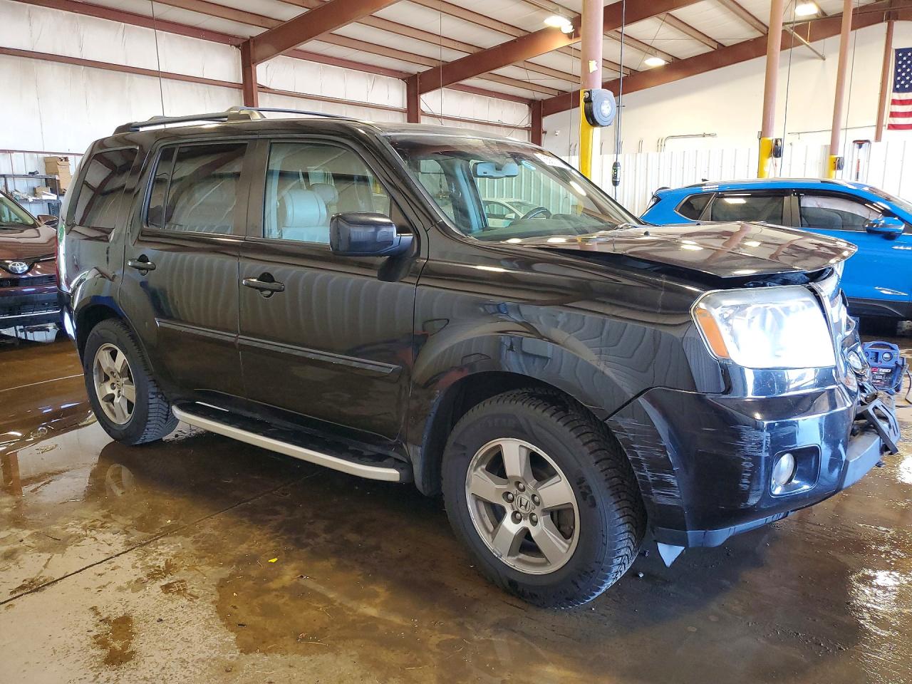 2011 Honda Pilot Exl Black vin: 5FNYF4H67BB013091
