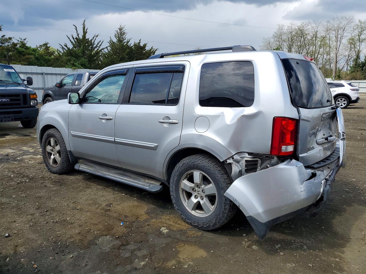 2011 Honda Pilot Exl Silver vin: 5FNYF4H67BB054501