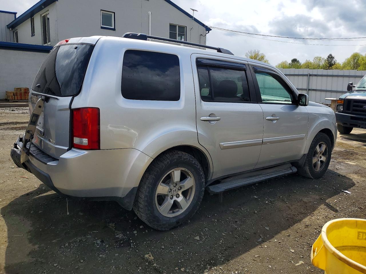 2011 Honda Pilot Exl Silver vin: 5FNYF4H67BB054501