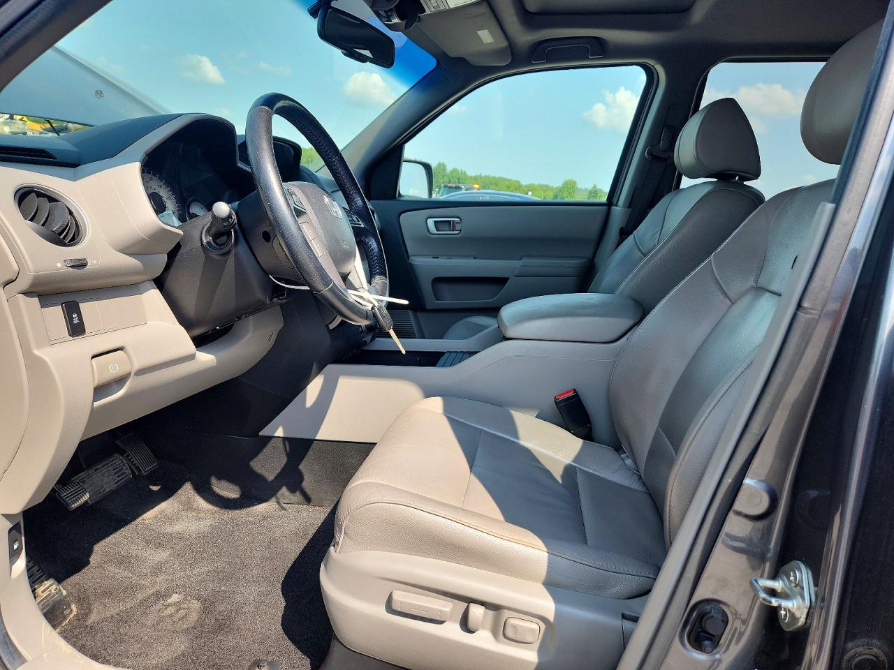 2012 Honda Pilot Exl Серый vin: 5FNYF4H67CB015005
