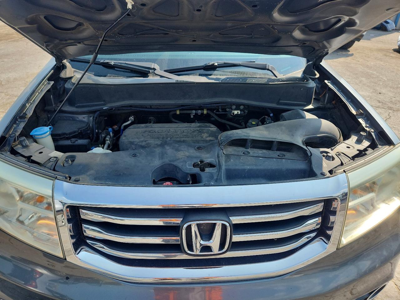 2012 Honda Pilot Exl Серый vin: 5FNYF4H67CB015005