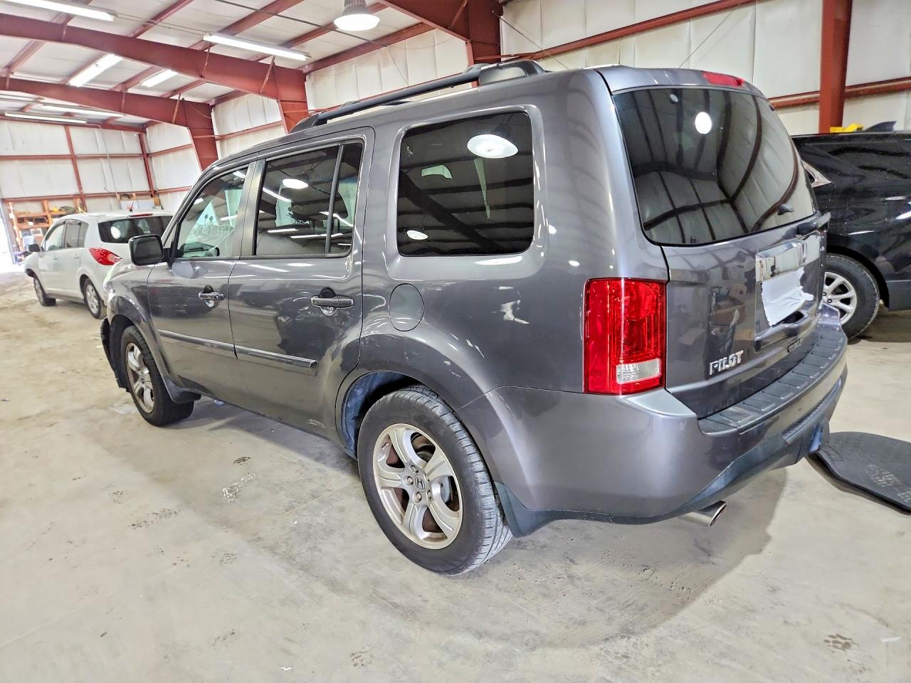 2015 Honda Pilot Exl Gray vin: 5FNYF4H67FB027711