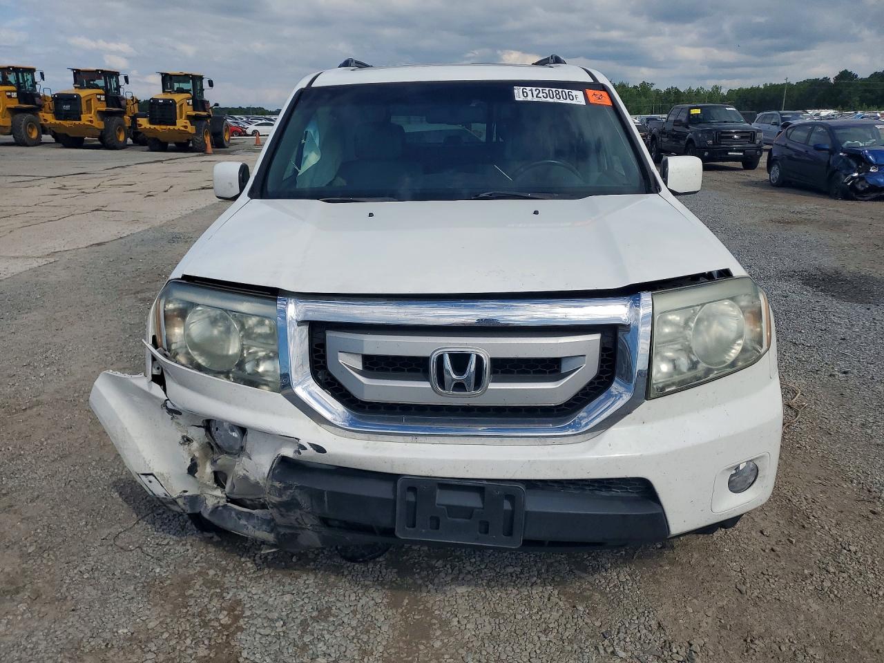 2011 Honda Pilot Exl Белый vin: 5FNYF4H68BB104256