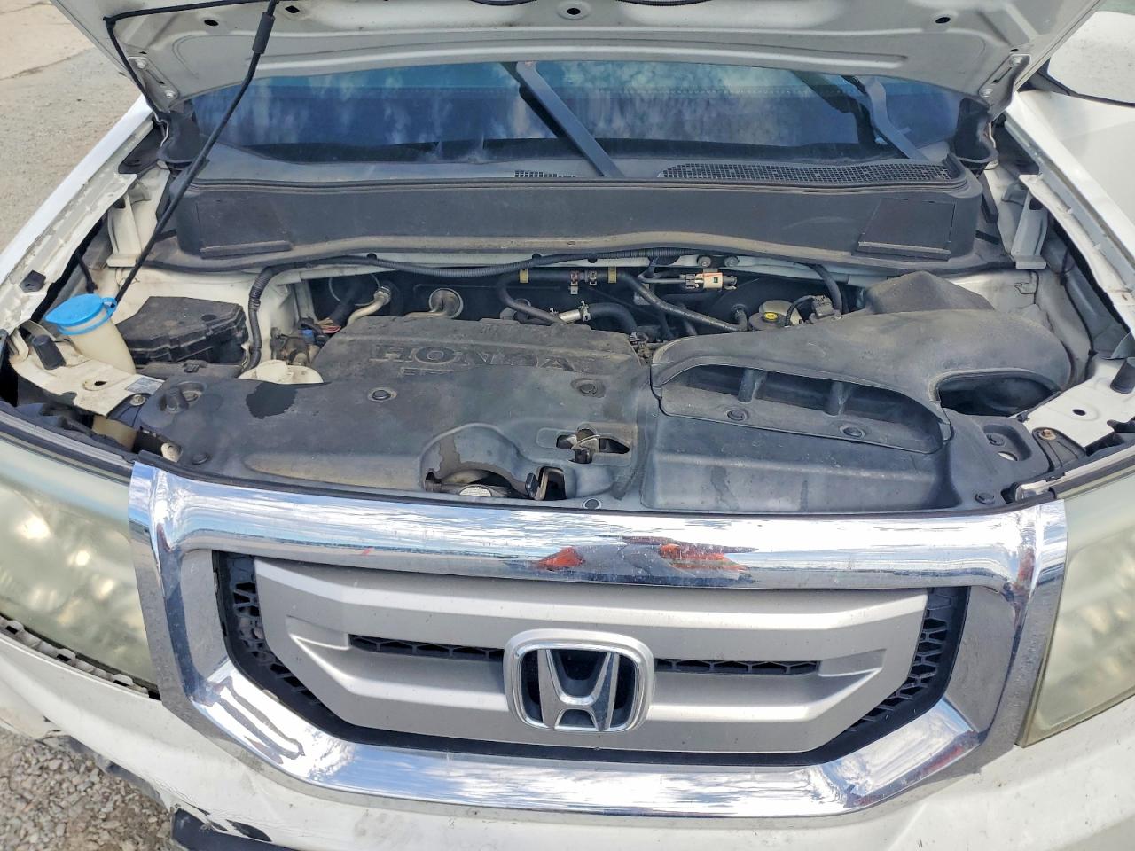 2011 Honda Pilot Exl Белый vin: 5FNYF4H68BB104256