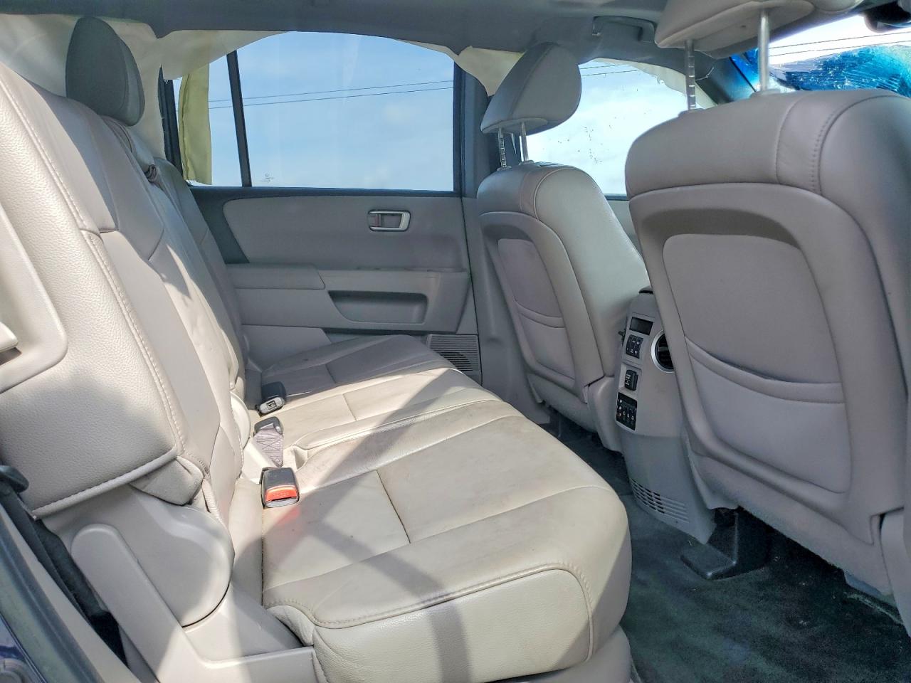 2013 Honda Pilot Exl Blue vin: 5FNYF4H68DB045616