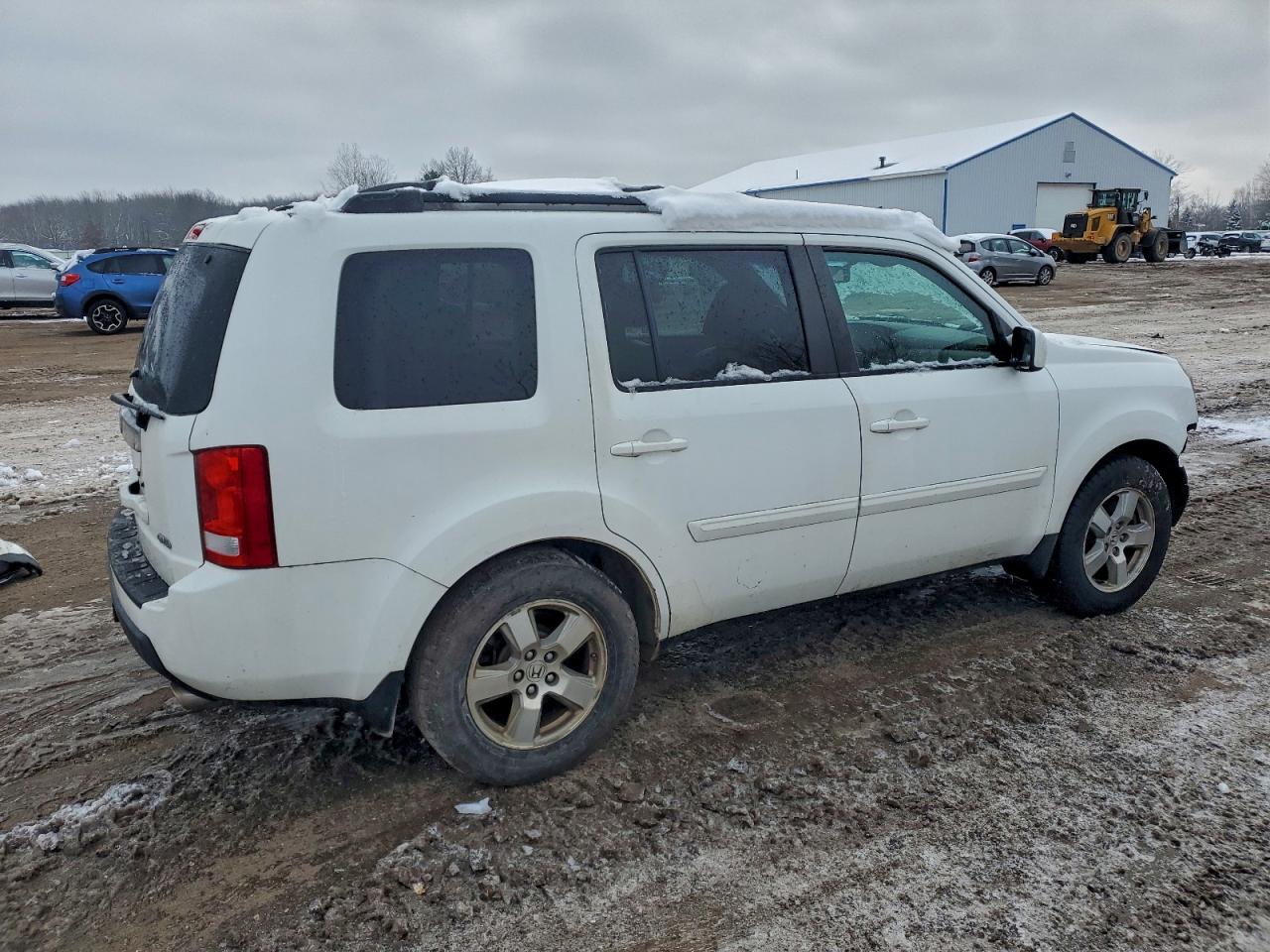 2011 Honda Pilot Exl White vin: 5FNYF4H69BB060686