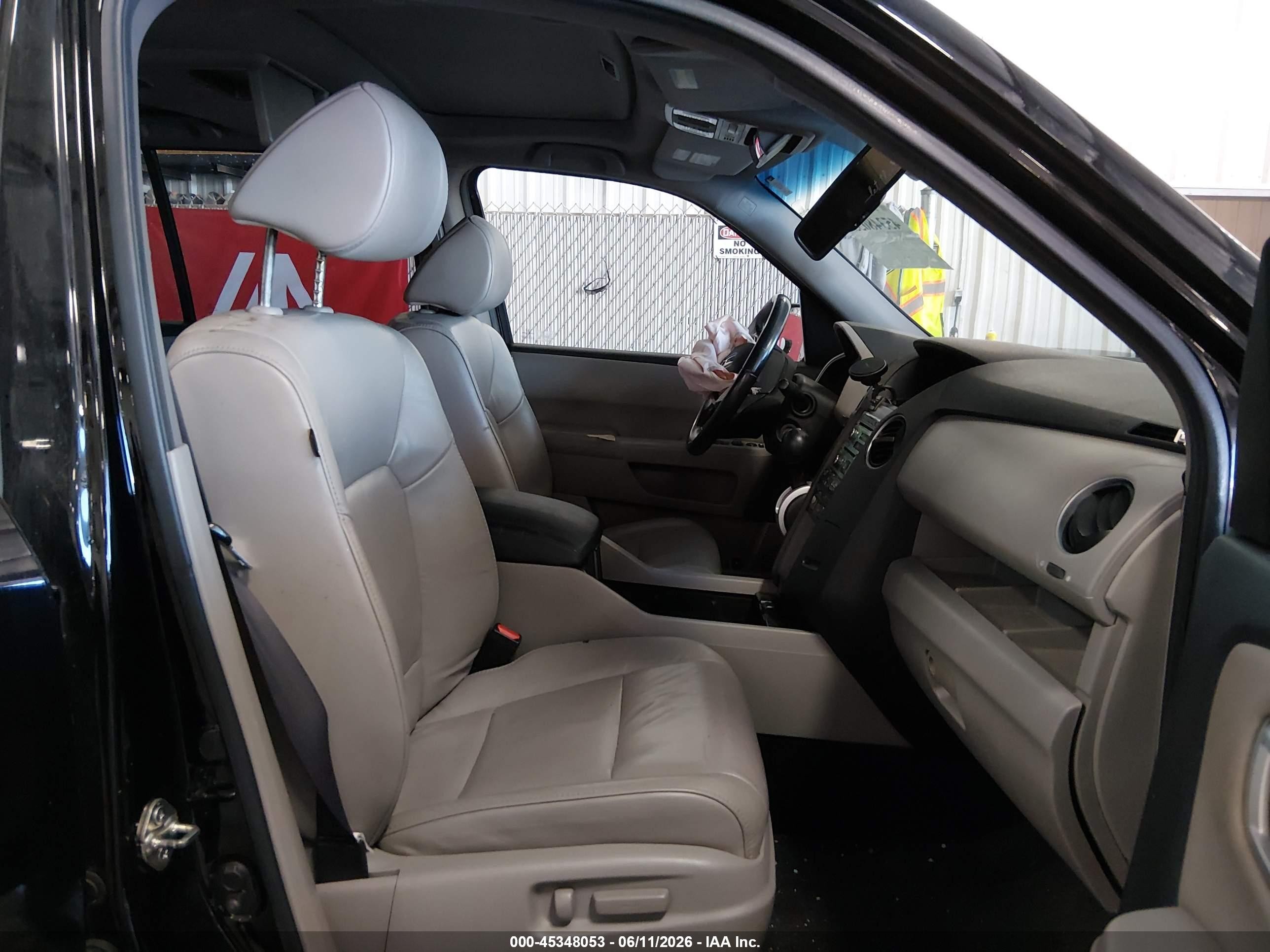 2011 Honda Pilot Ex-l Black vin: 5FNYF4H69BB083451
