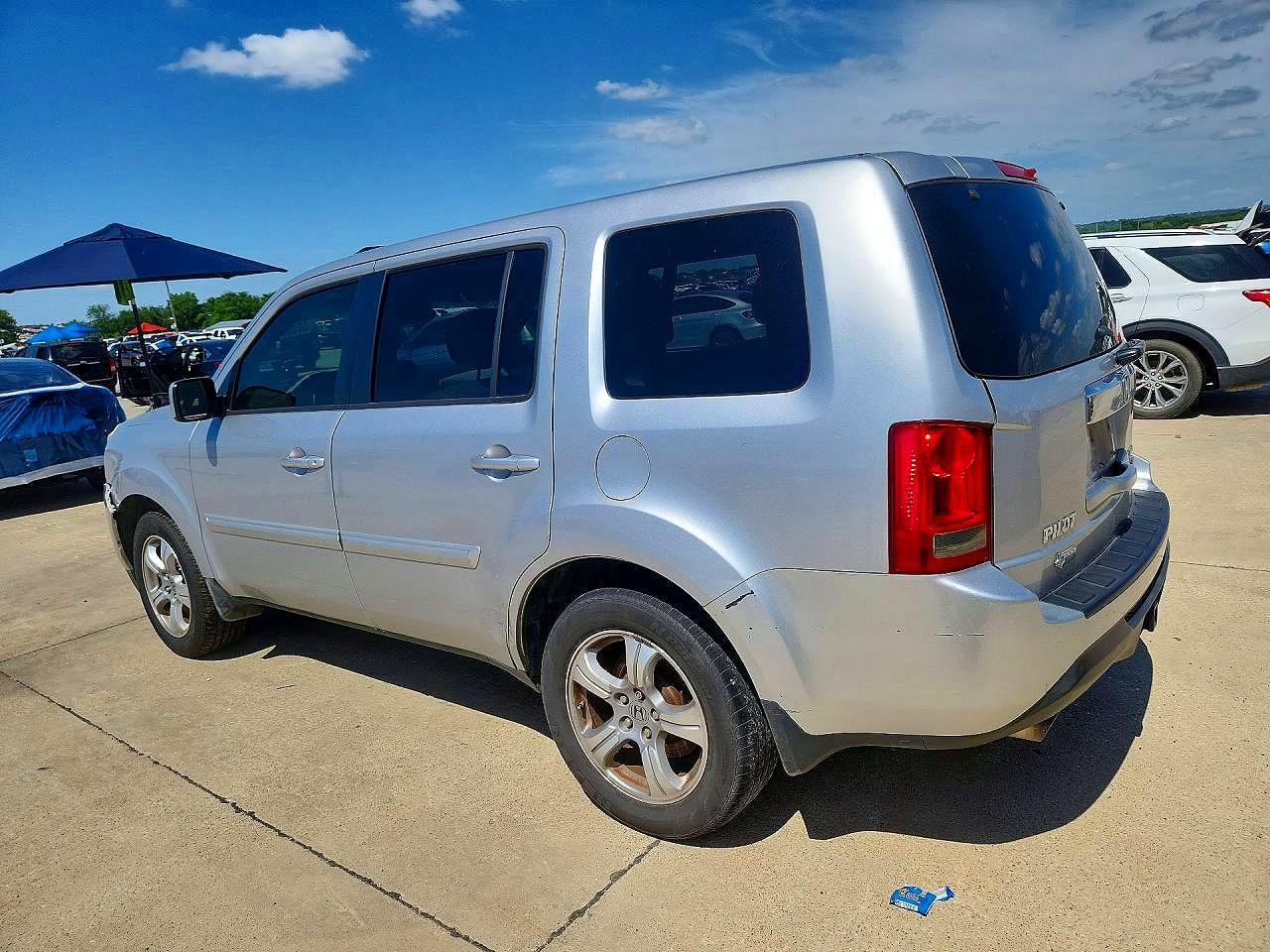 2012 Honda Pilot Exl Серебряный vin: 5FNYF4H69CB012137