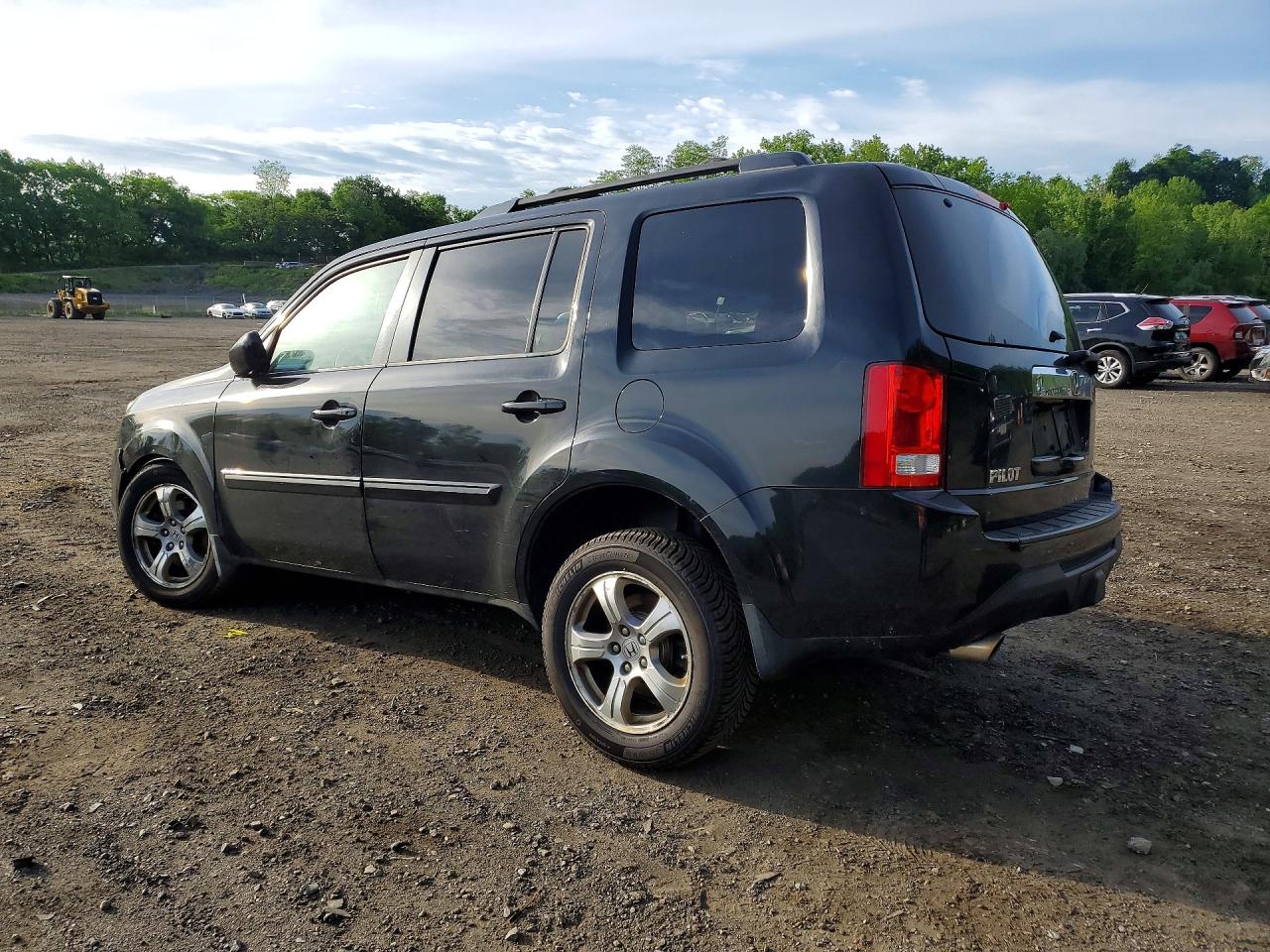 2012 Honda Pilot Exl Black vin: 5FNYF4H69CB023364
