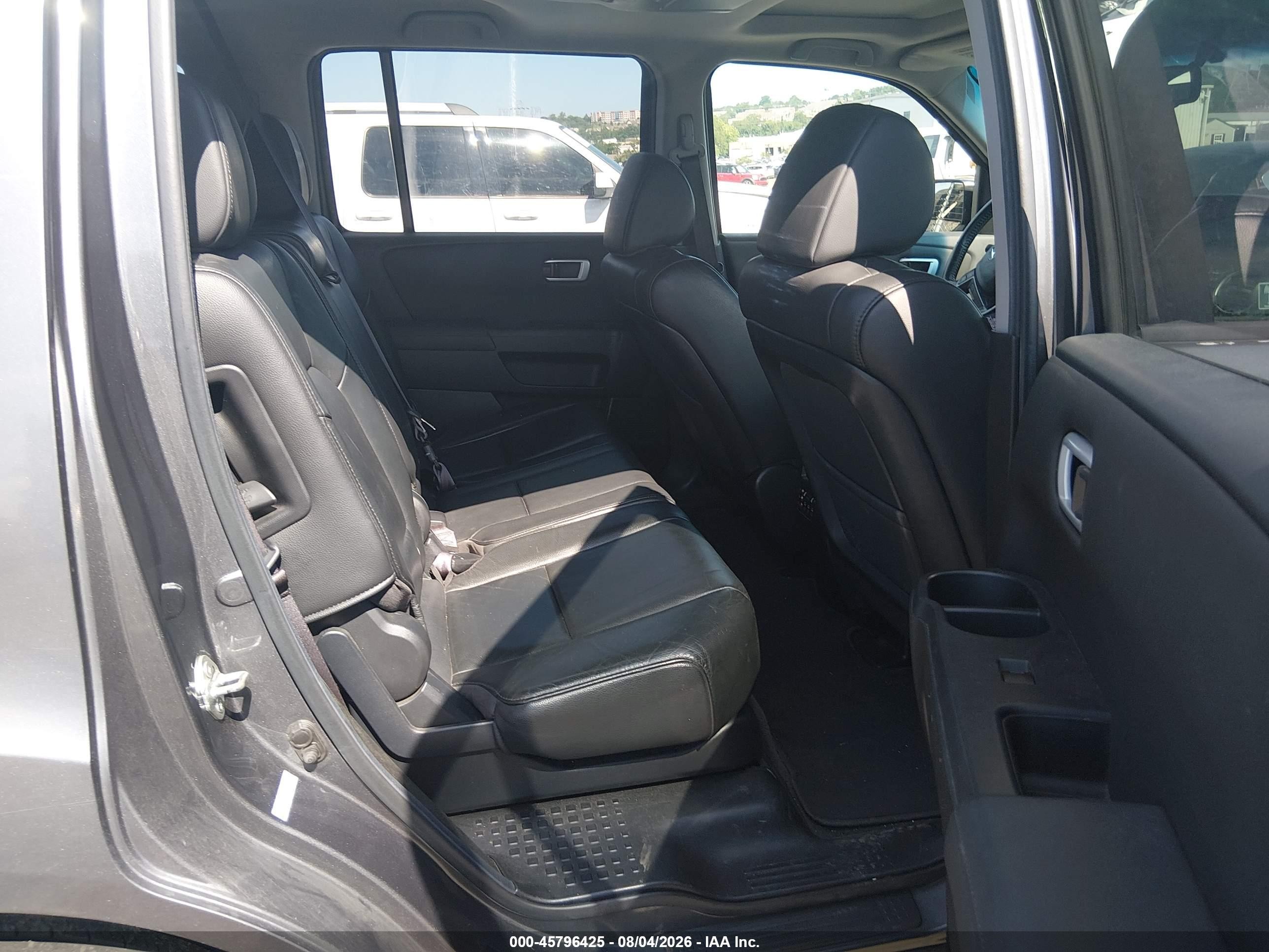 2012 Honda Pilot Ex-l Серый vin: 5FNYF4H69CB046627