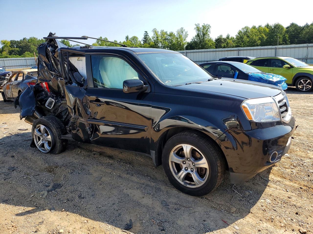 2013 Honda Pilot Exl Черный vin: 5FNYF4H69DB020451