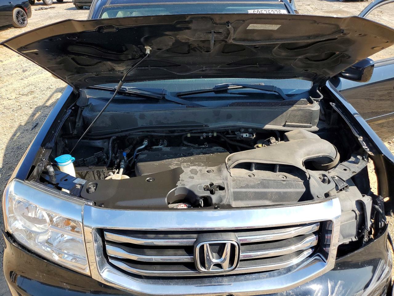 2013 Honda Pilot Exl Черный vin: 5FNYF4H69DB020451