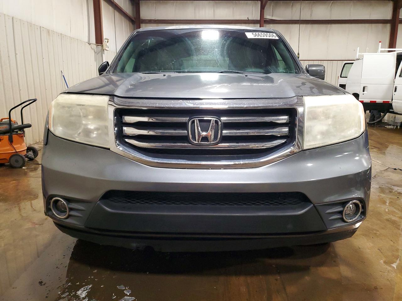 2013 Honda Pilot Exl Gray vin: 5FNYF4H69DB039971