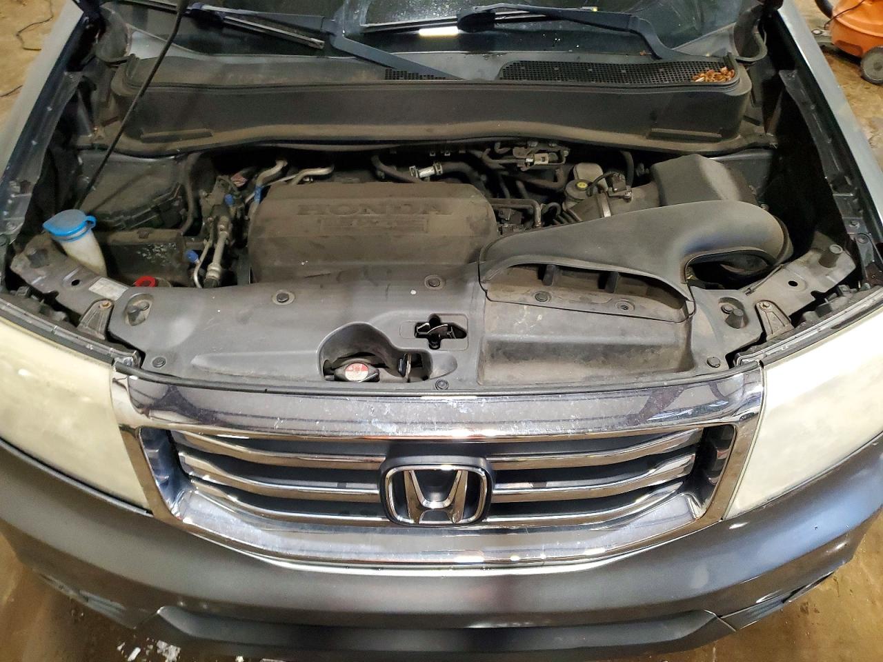 2013 Honda Pilot Exl Gray vin: 5FNYF4H69DB039971