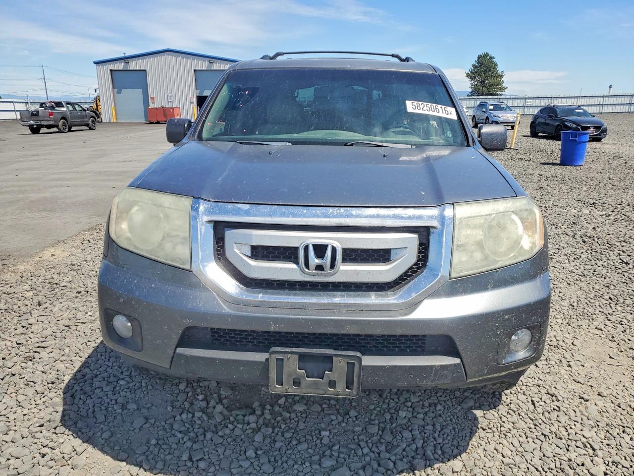 2010 Honda Pilot Exl Gray vin: 5FNYF4H6XAB011981