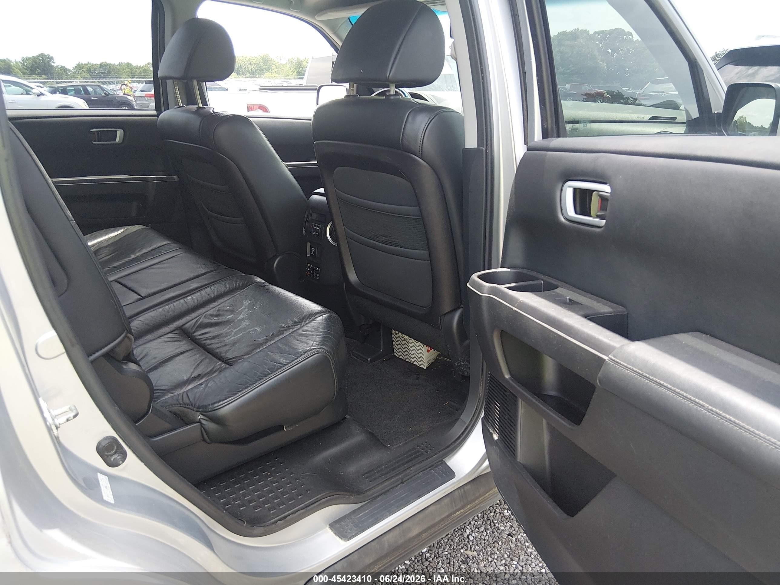 2010 Honda Pilot Ex-l Silver vin: 5FNYF4H6XAB033219