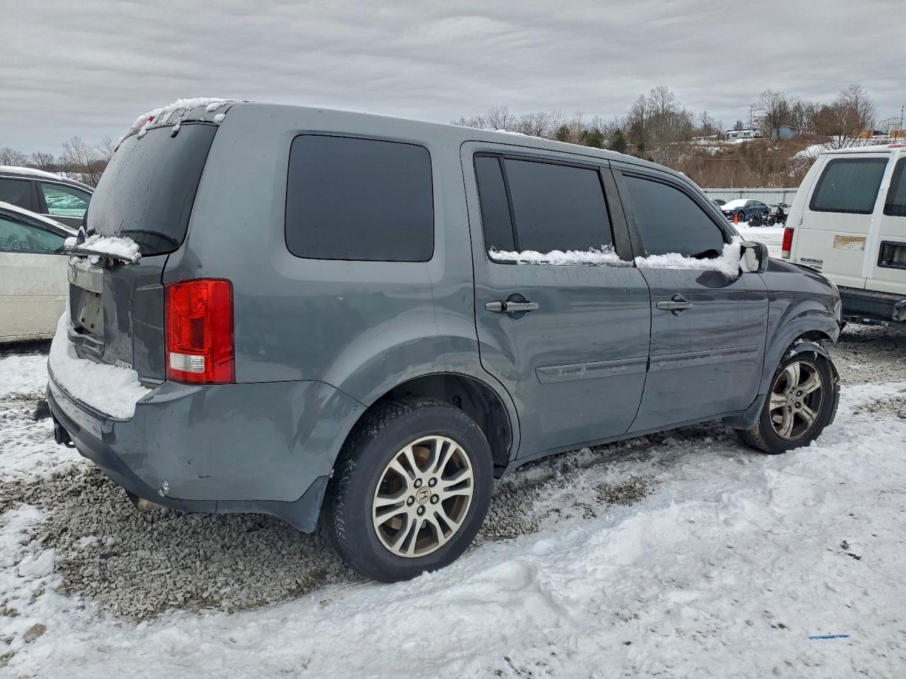 2012 Honda Pilot Exl Gray vin: 5FNYF4H6XCB075179