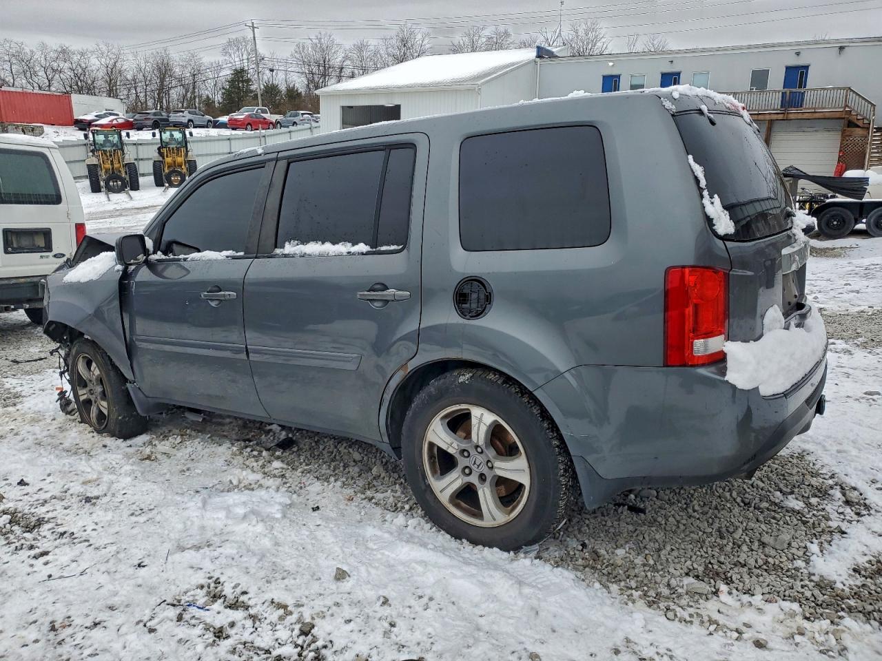 2012 Honda Pilot Exl Gray vin: 5FNYF4H6XCB075179