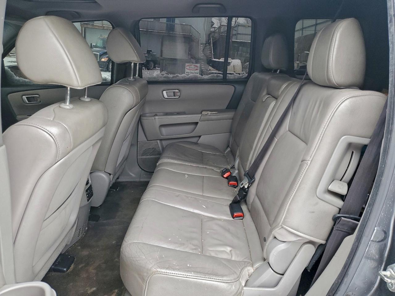 2012 Honda Pilot Exl Gray vin: 5FNYF4H6XCB075179