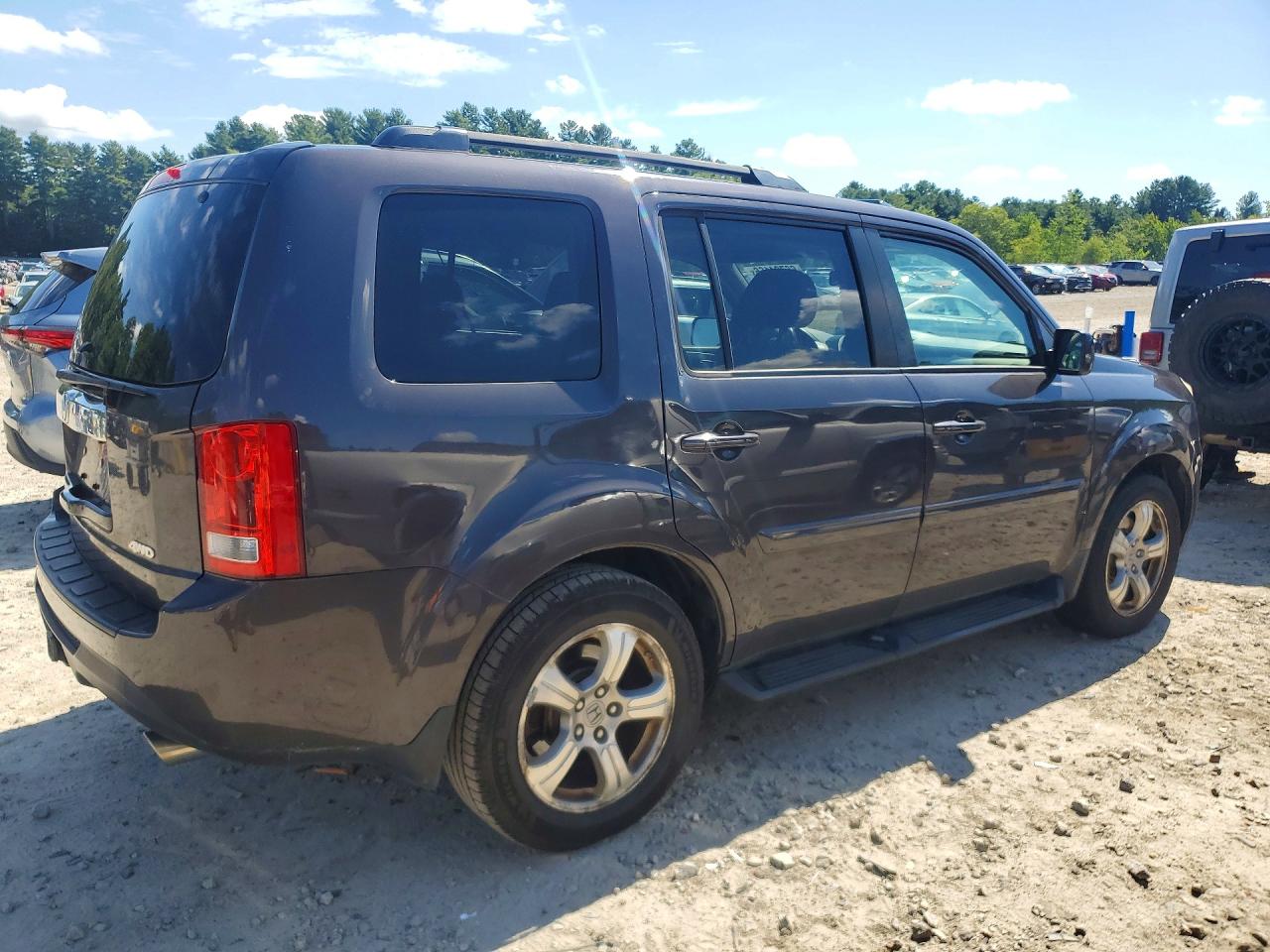 2013 Honda Pilot Exl Brown vin: 5FNYF4H6XDB061820