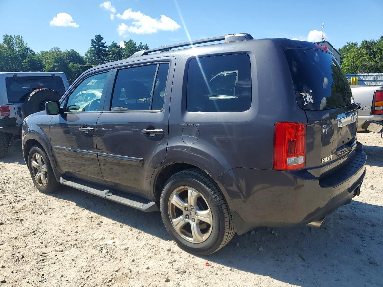 2013 Honda Pilot Exl Brown vin: 5FNYF4H6XDB061820