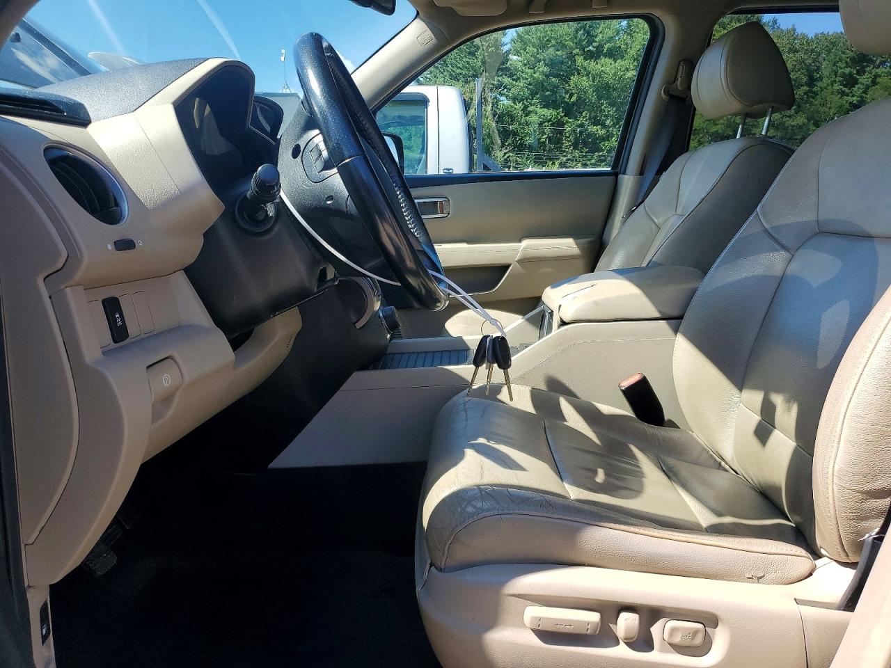 2013 Honda Pilot Exl Brown vin: 5FNYF4H6XDB061820