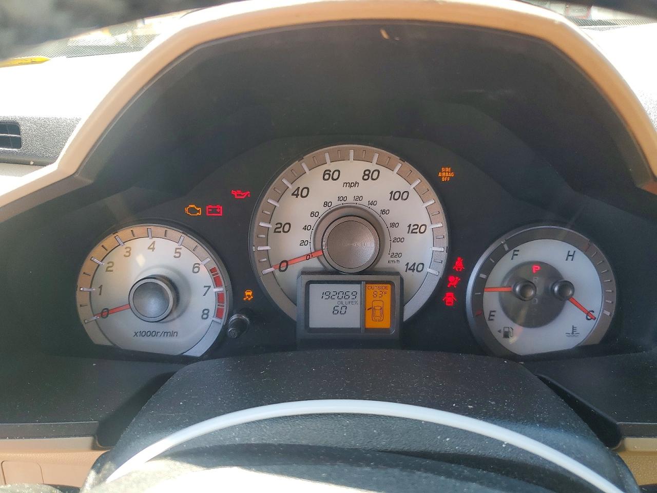 2013 Honda Pilot Exl Brown vin: 5FNYF4H6XDB061820