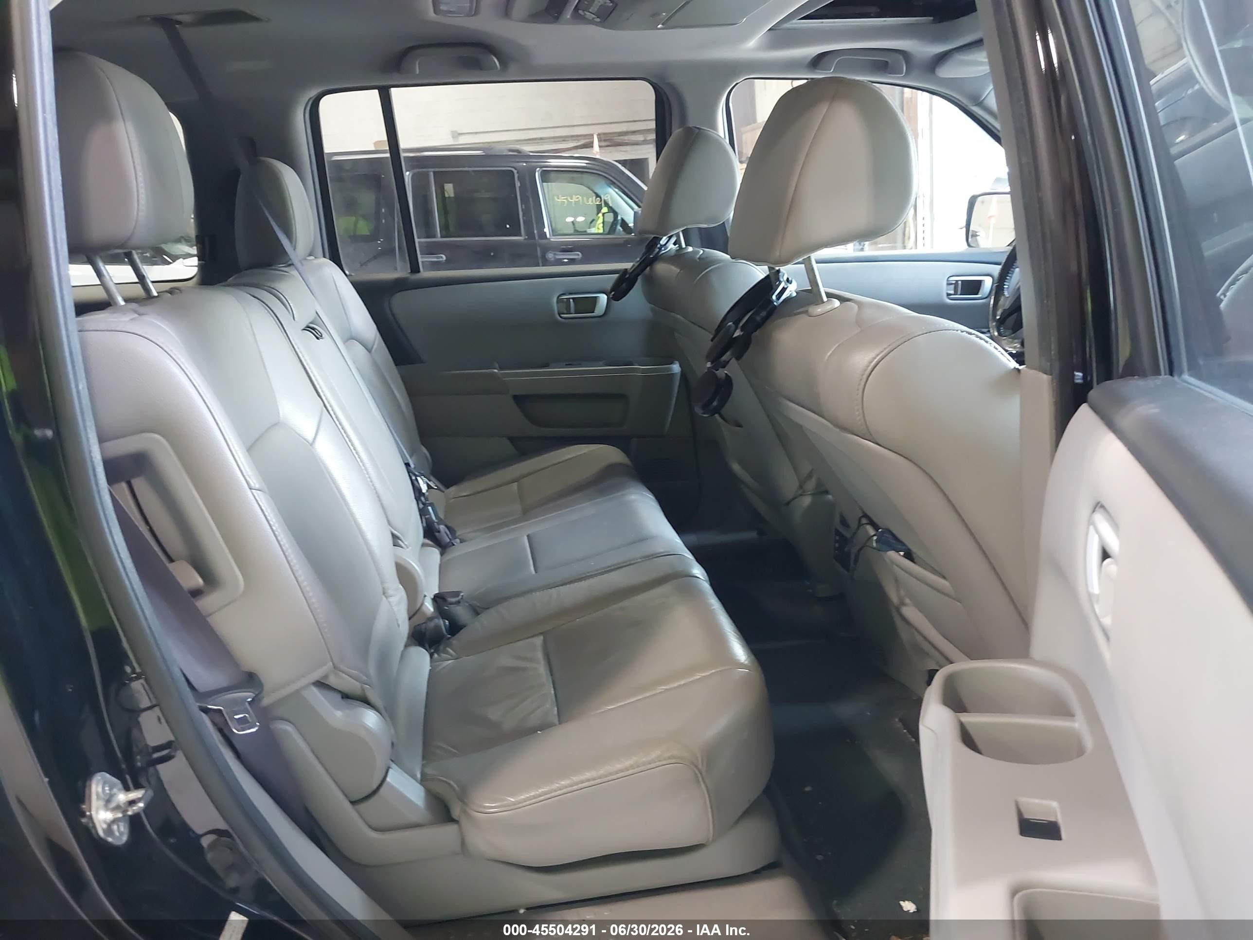 2013 Honda Pilot Ex-l Черный vin: 5FNYF4H6XDB063874