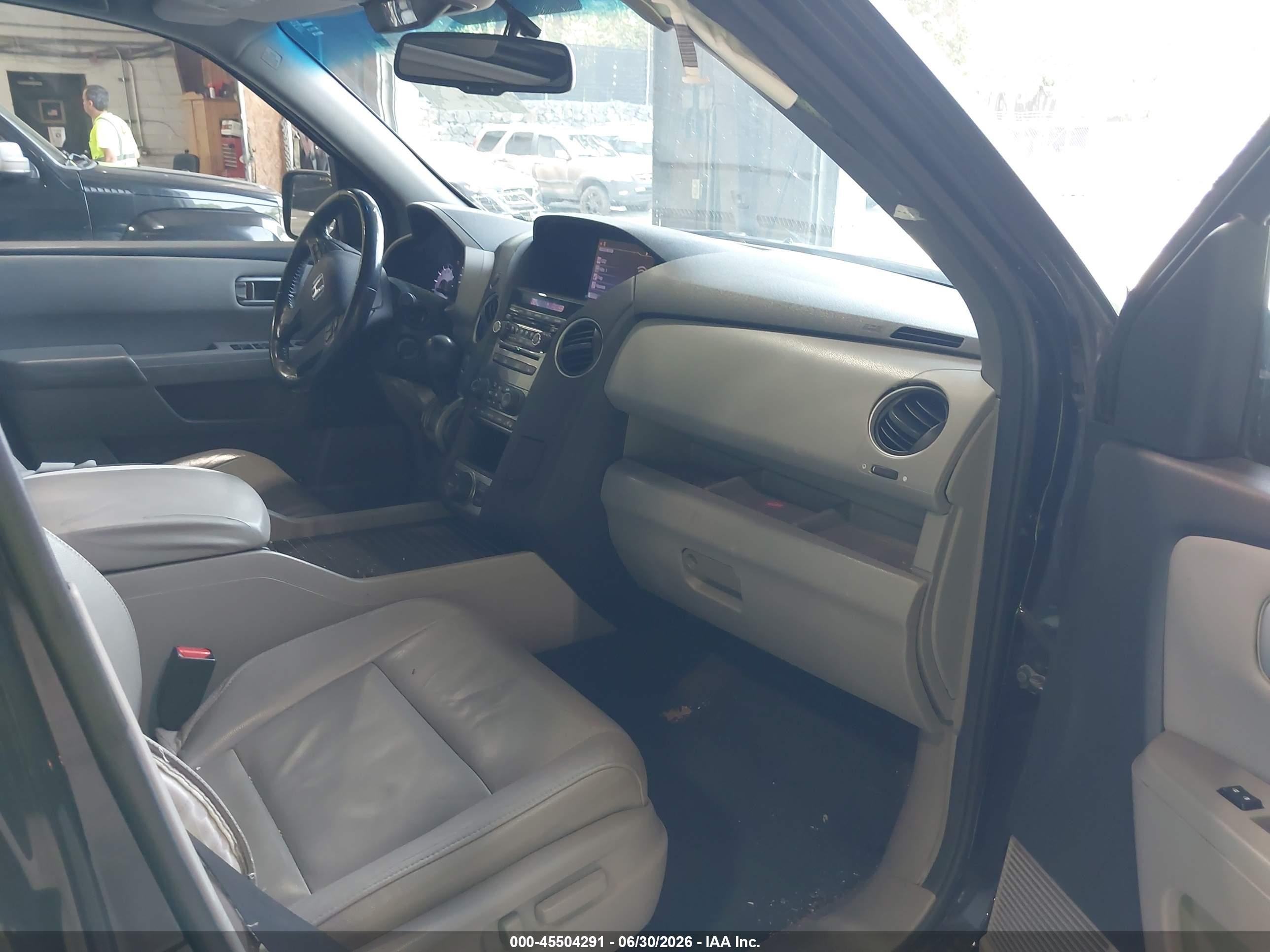 2013 Honda Pilot Ex-l Черный vin: 5FNYF4H6XDB063874
