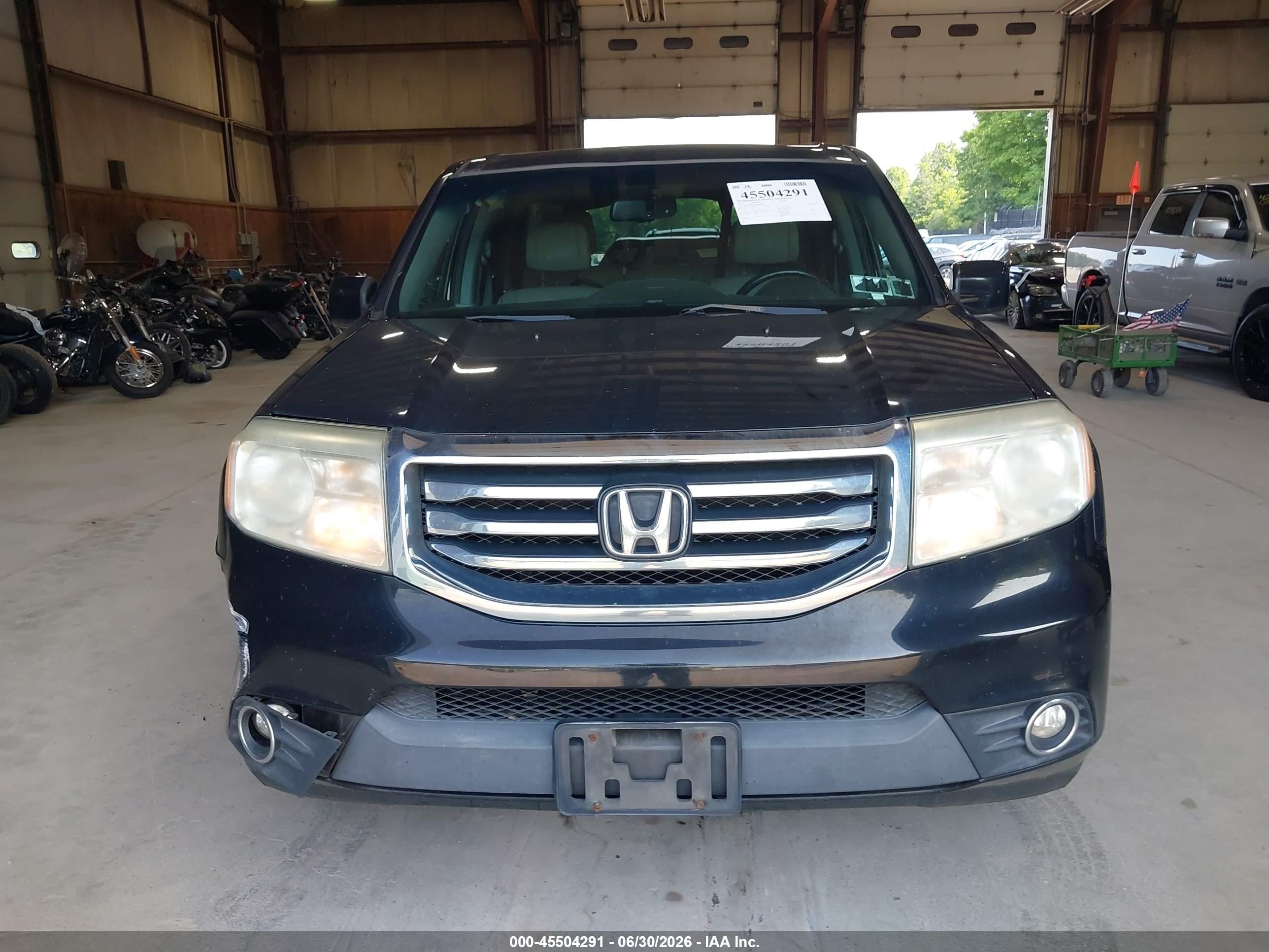 2013 Honda Pilot Ex-l Черный vin: 5FNYF4H6XDB063874