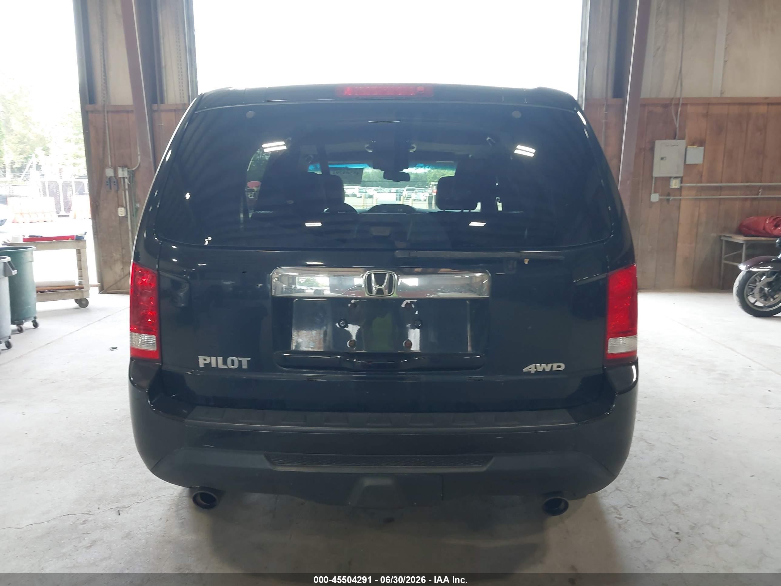2013 Honda Pilot Ex-l Черный vin: 5FNYF4H6XDB063874