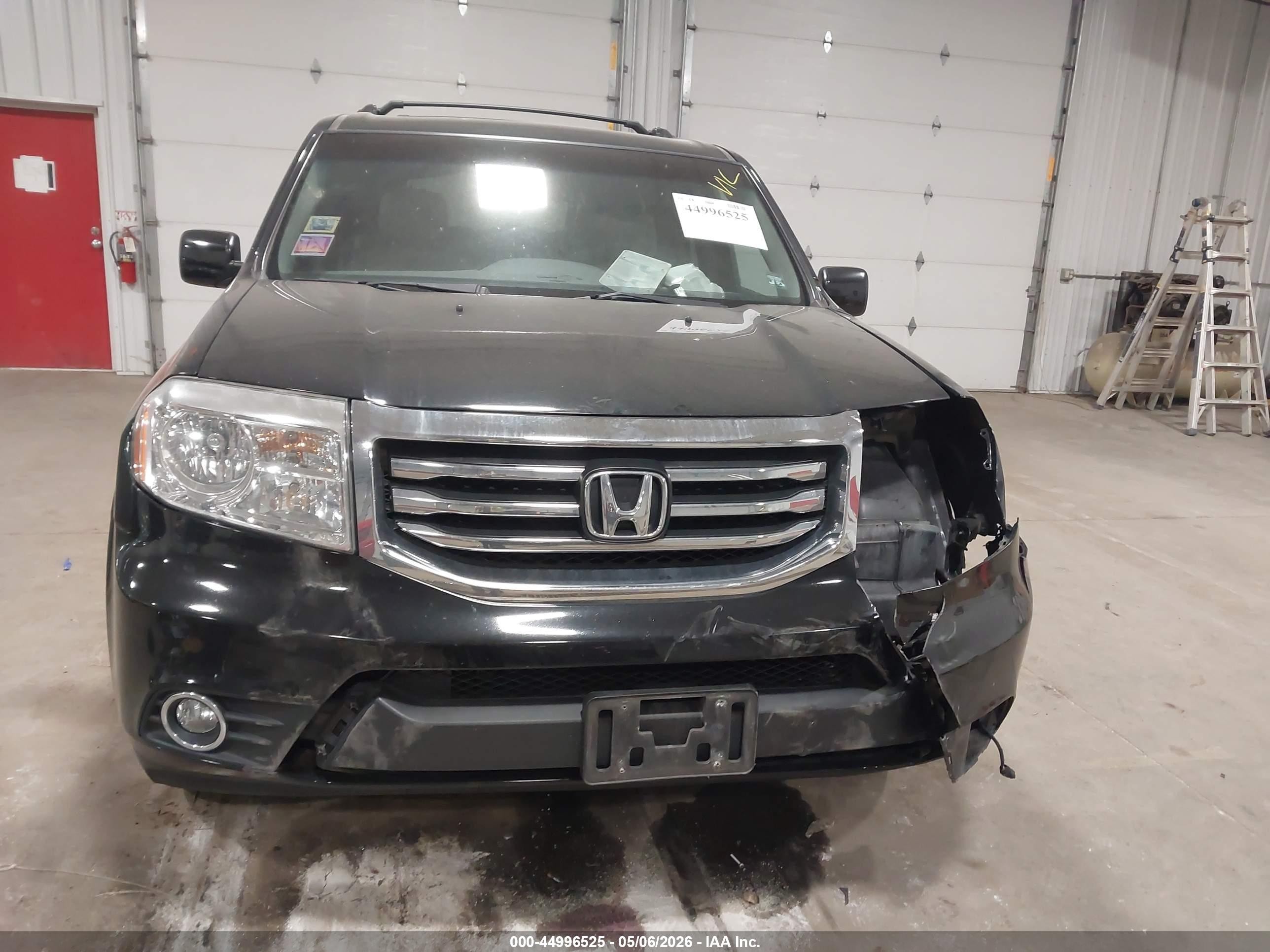 2014 Honda Pilot Ex-l Black vin: 5FNYF4H6XEB023361
