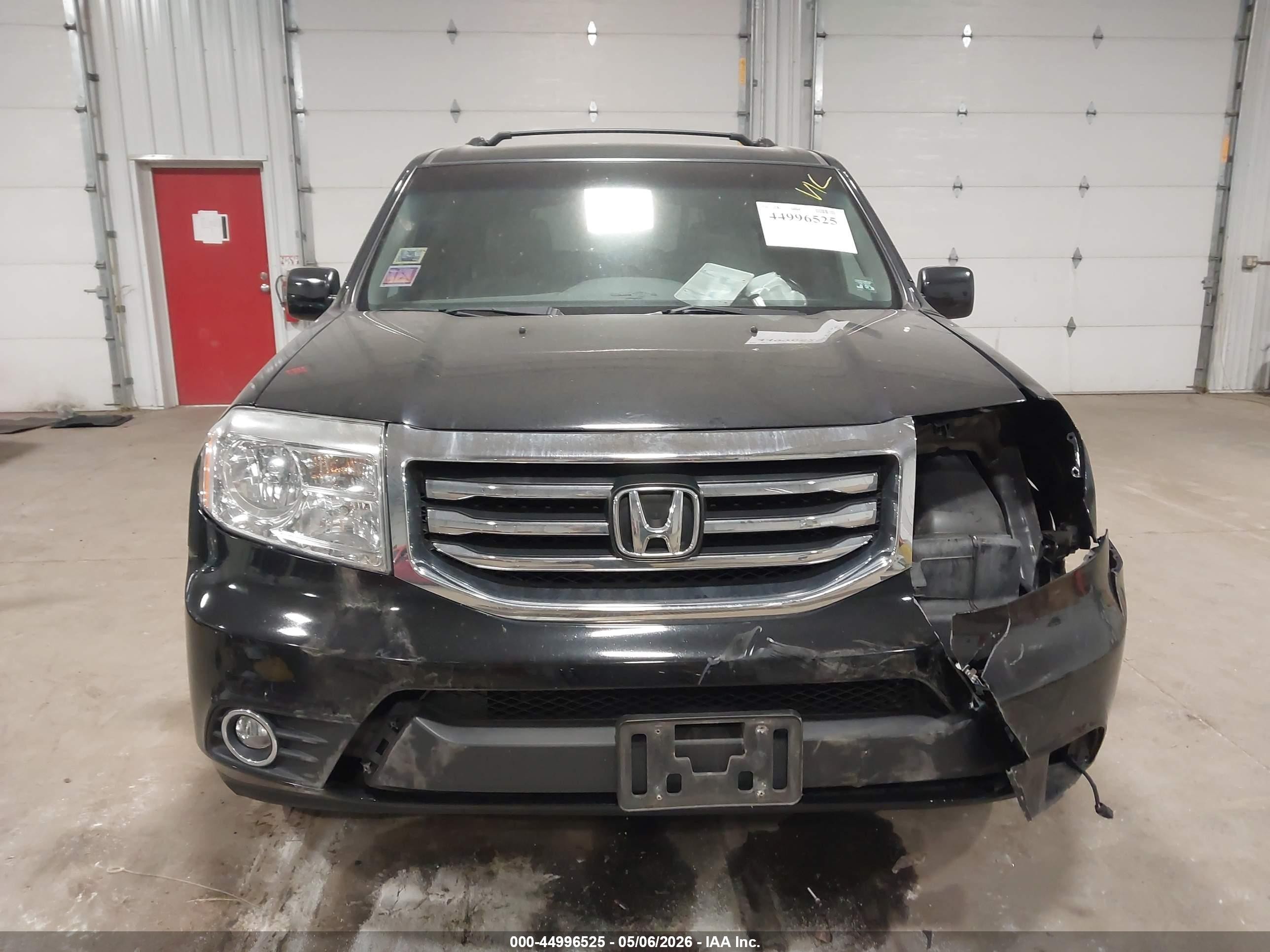 2014 Honda Pilot Ex-l Black vin: 5FNYF4H6XEB023361