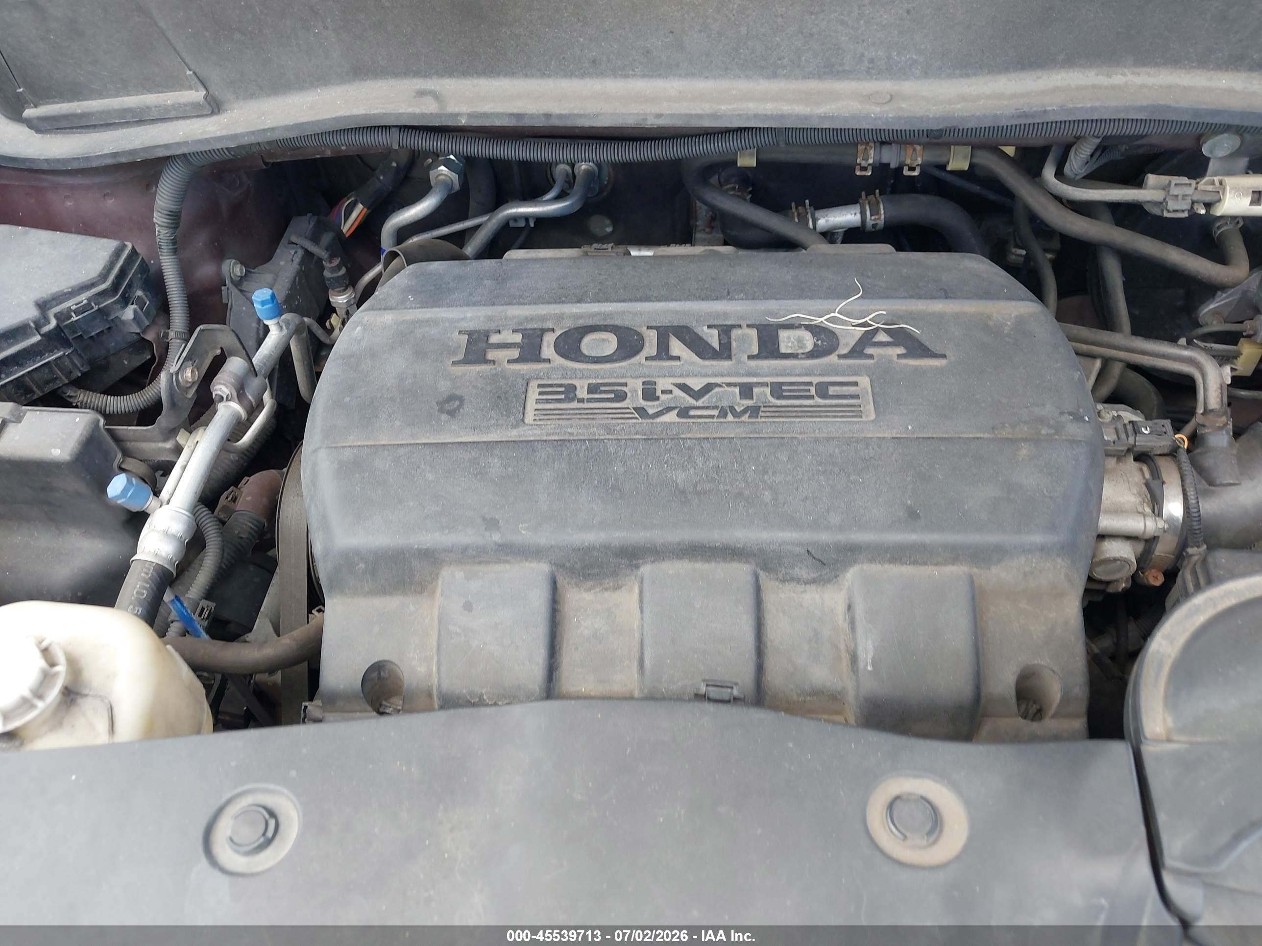 2011 Honda Pilot Ex-l Champagne vin: 5FNYF4H70BB023020