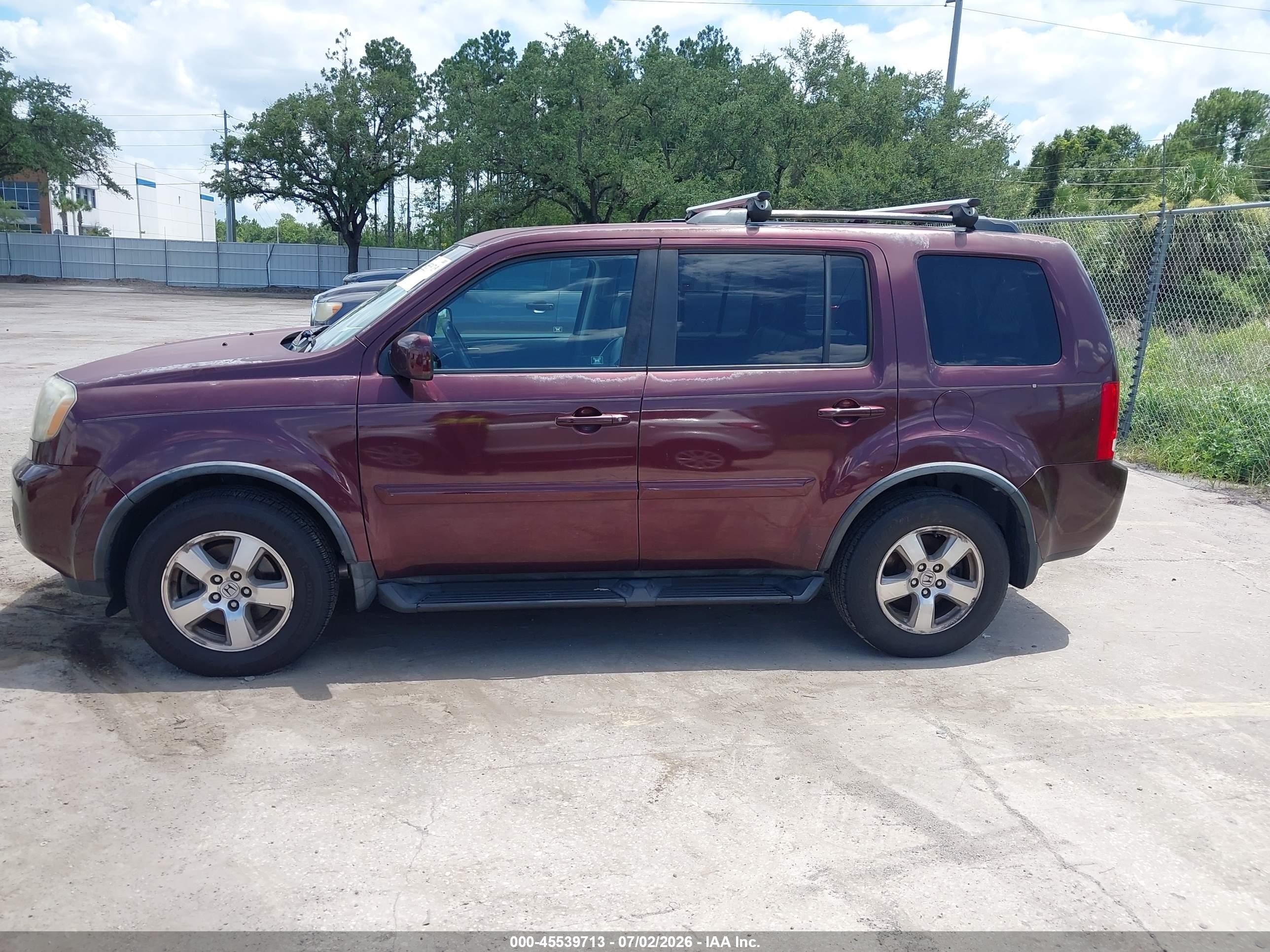 2011 Honda Pilot Ex-l Champagne vin: 5FNYF4H70BB023020