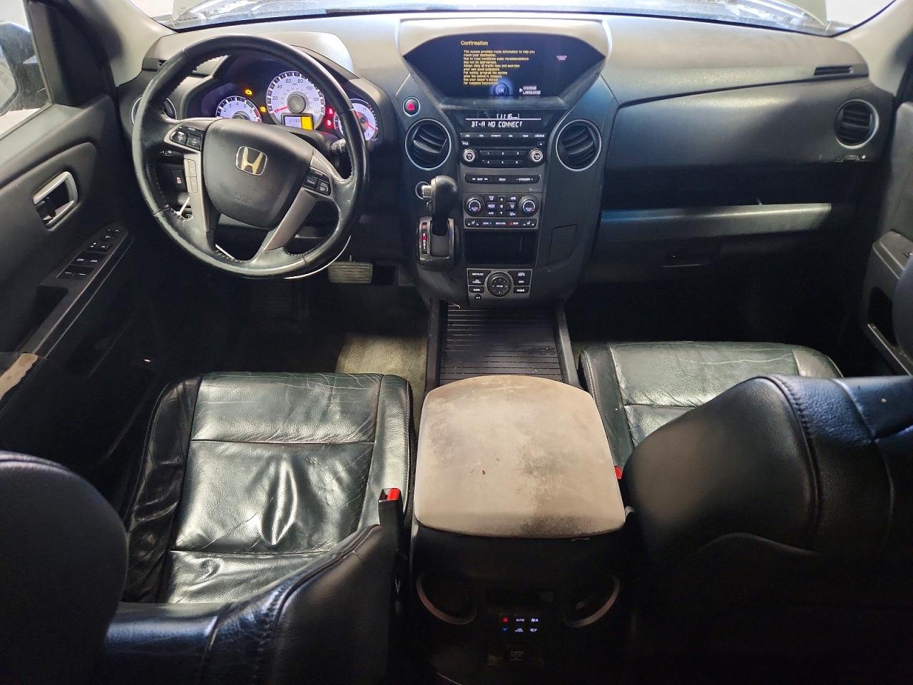 2012 Honda Pilot Exln Gray vin: 5FNYF4H70CB013024