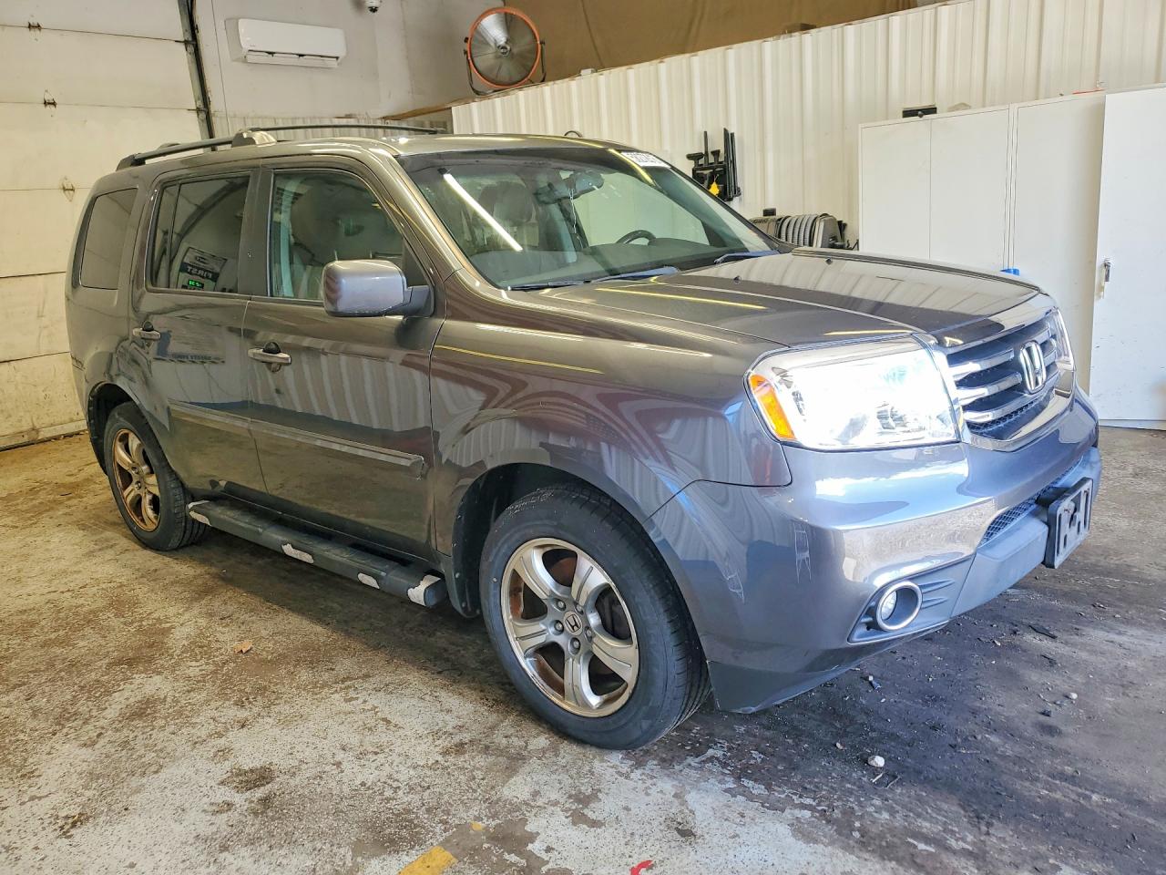 2012 Honda Pilot Exln Gray vin: 5FNYF4H70CB085003