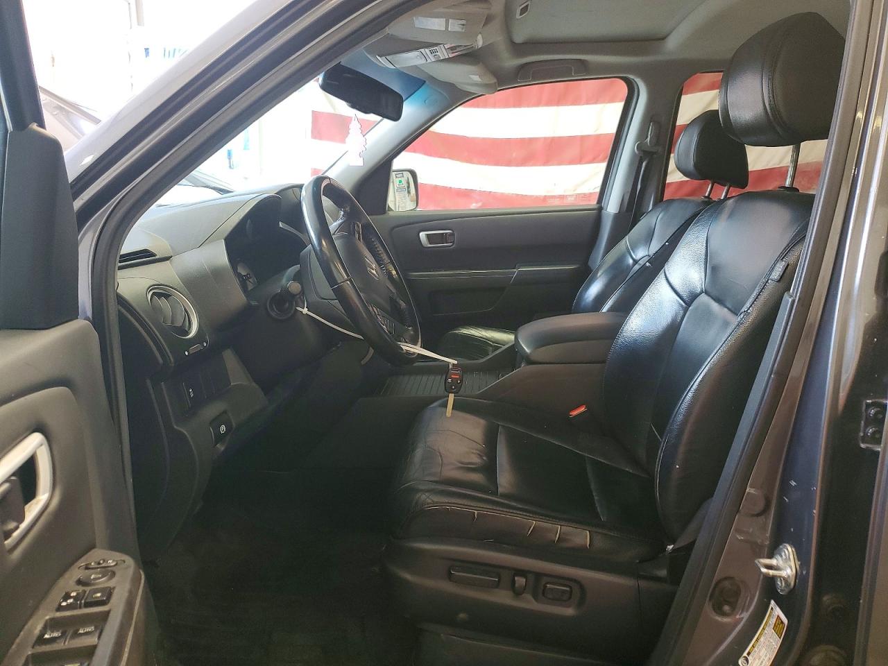 2012 Honda Pilot Exln Gray vin: 5FNYF4H70CB085003