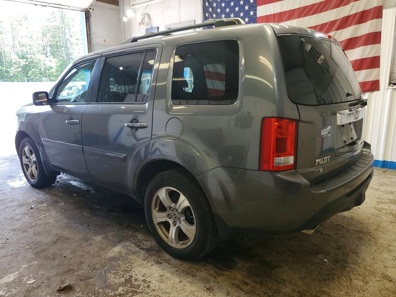 2012 Honda Pilot Exln Gray vin: 5FNYF4H70CB085003