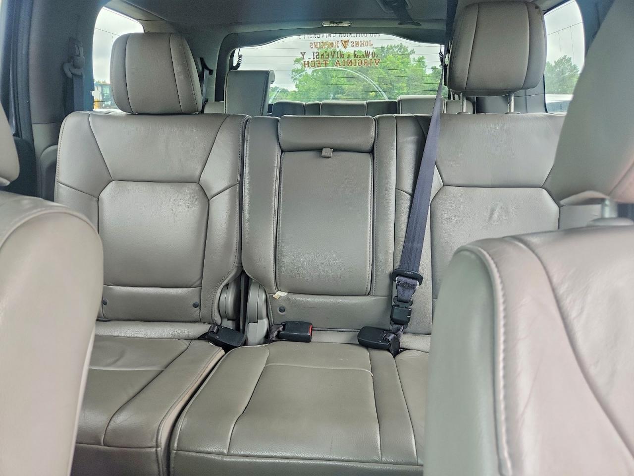 2015 Honda Pilot Exln Gray vin: 5FNYF4H70FB024609