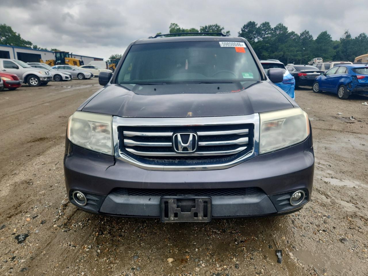 2015 Honda Pilot Exln Gray vin: 5FNYF4H70FB024609