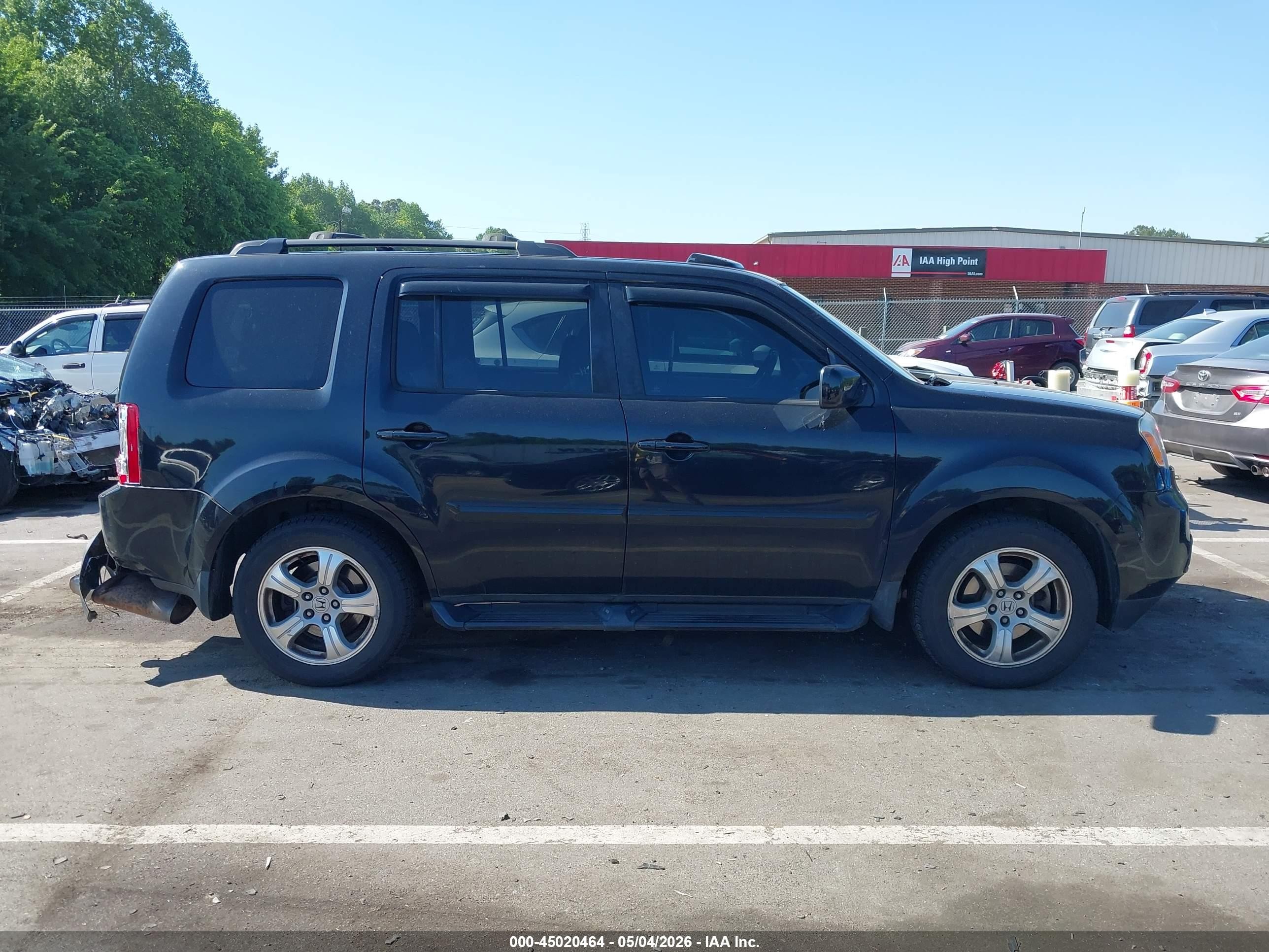 2015 Honda Pilot Ex-l Black vin: 5FNYF4H70FB040437