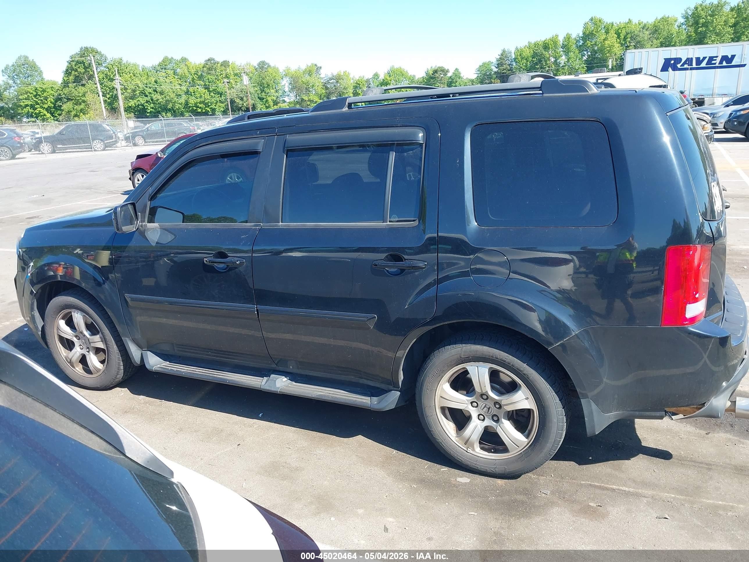 2015 Honda Pilot Ex-l Black vin: 5FNYF4H70FB040437