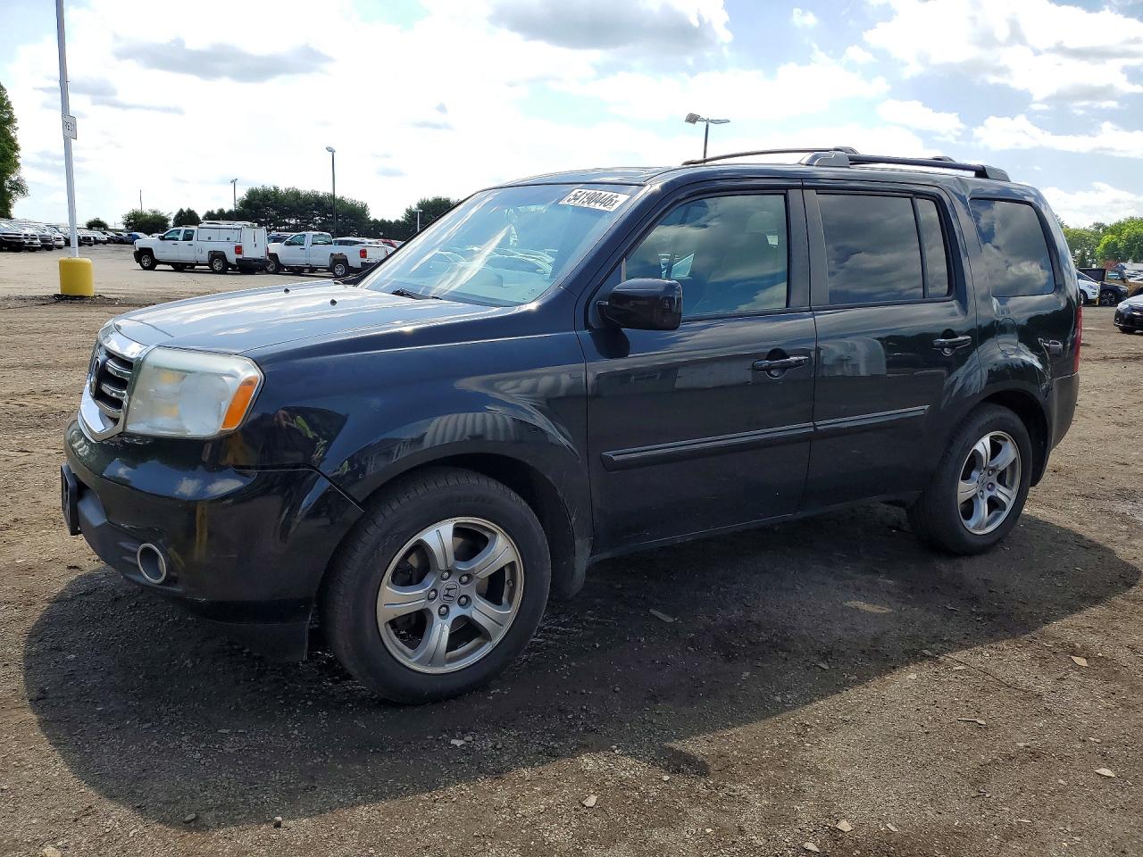 2015 Honda Pilot Exln Black vin: 5FNYF4H70FB052586