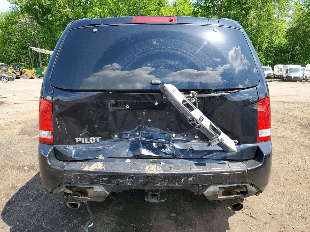 2015 Honda Pilot Exln Black vin: 5FNYF4H70FB052586
