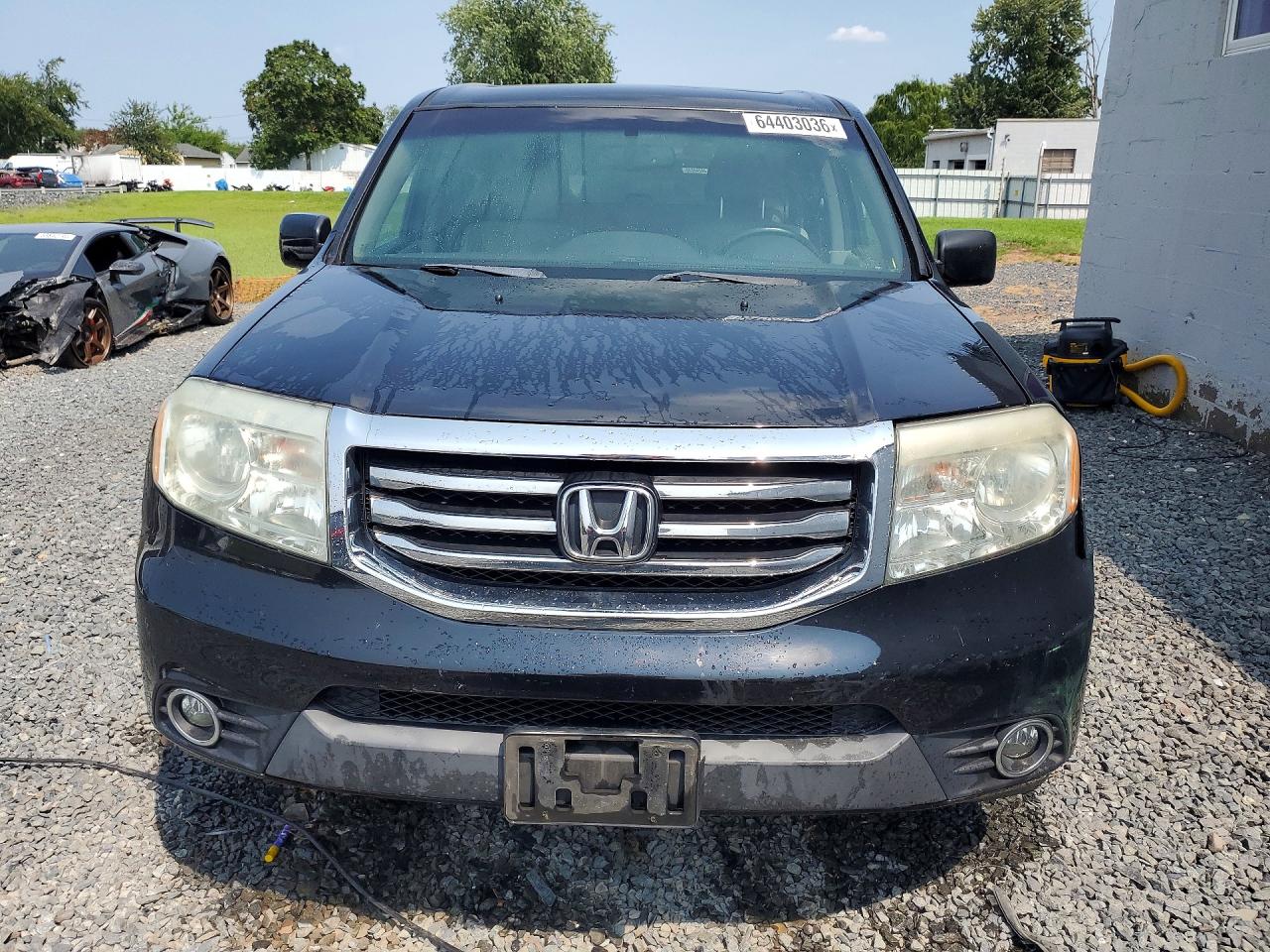 2015 Honda Pilot Exln Черный vin: 5FNYF4H70FB072191