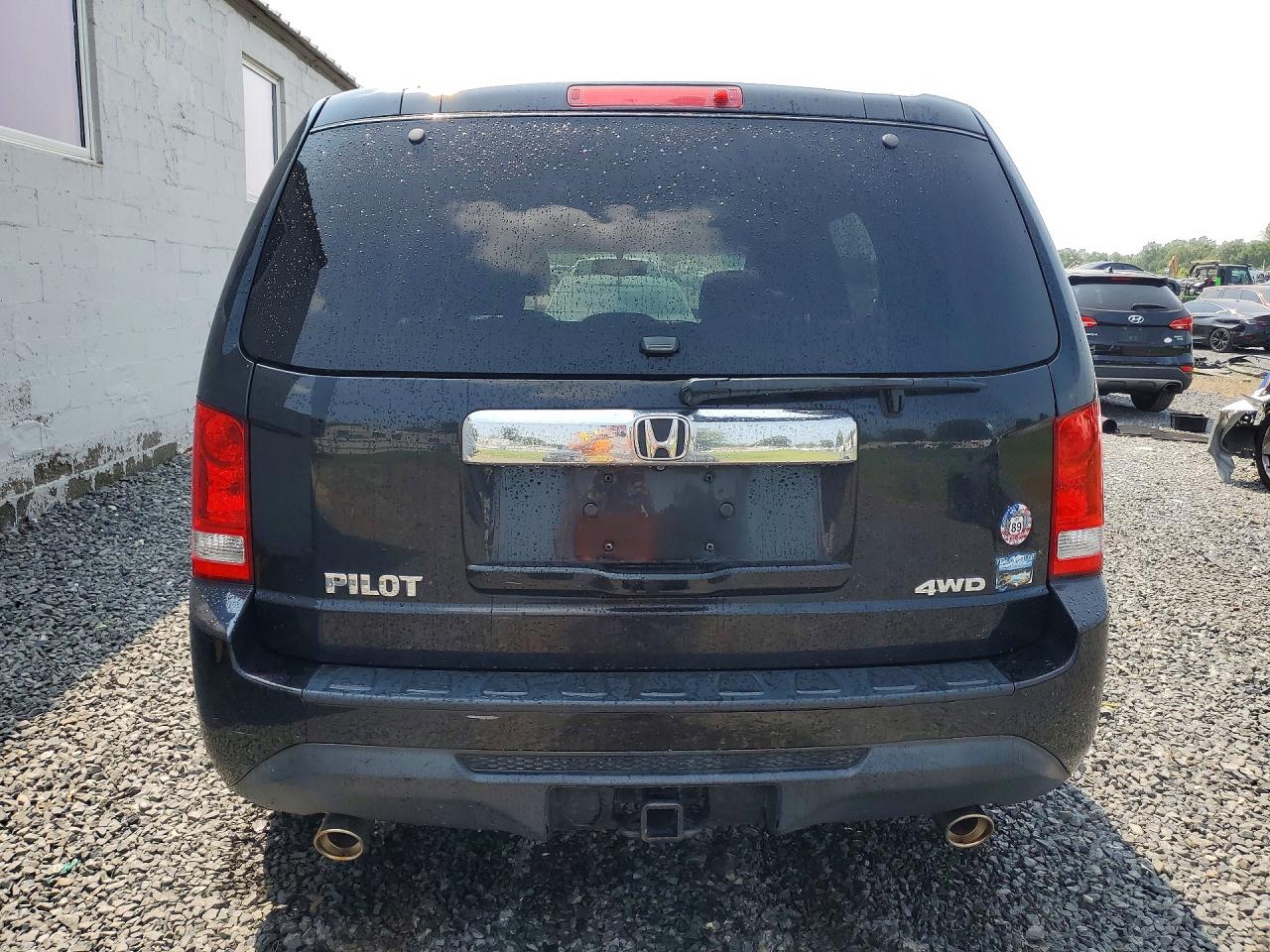 2015 Honda Pilot Exln Черный vin: 5FNYF4H70FB072191
