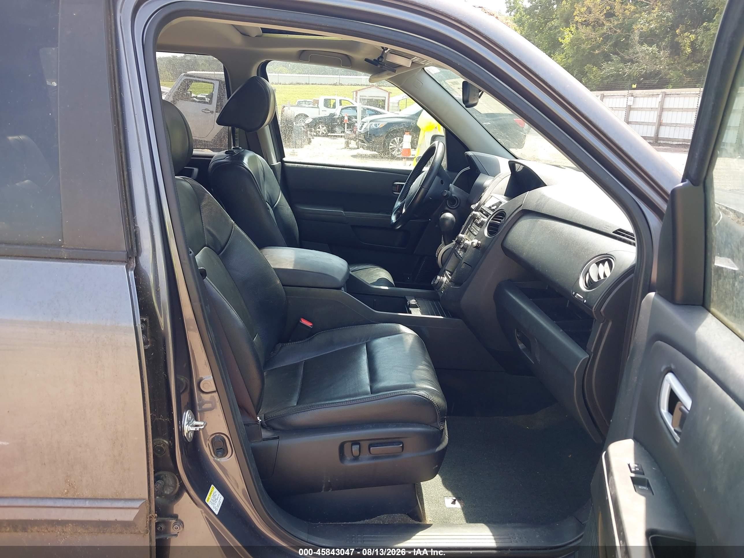 2015 Honda Pilot Ex-l Black vin: 5FNYF4H70FB074989