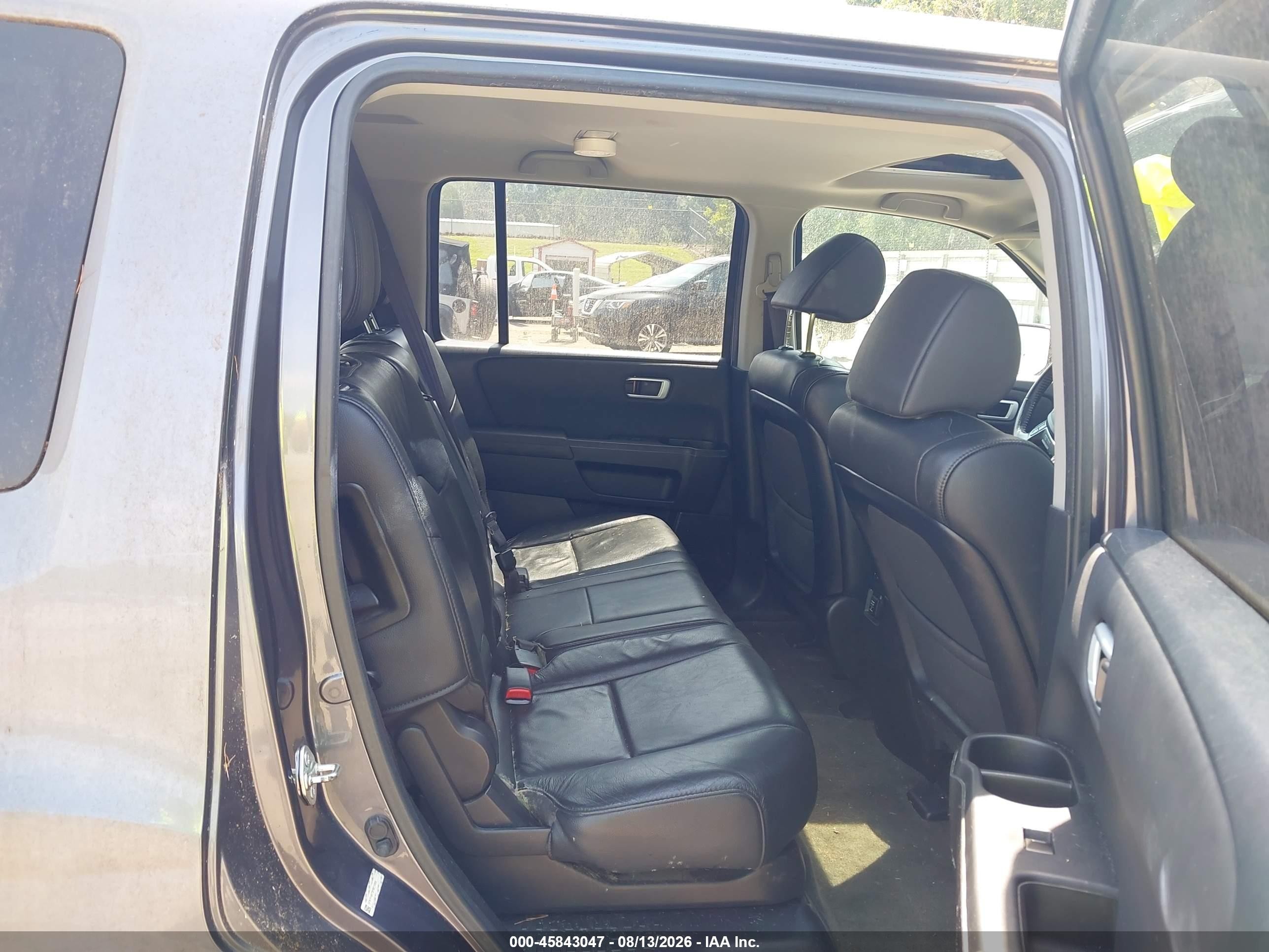 2015 Honda Pilot Ex-l Black vin: 5FNYF4H70FB074989
