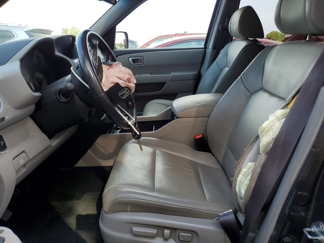 2011 Honda Pilot Exln Gray vin: 5FNYF4H71BB003973